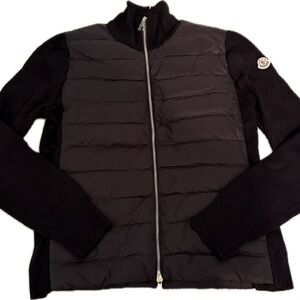 NWT Moncler Women’s Padded Wool Zip-up Cardigan